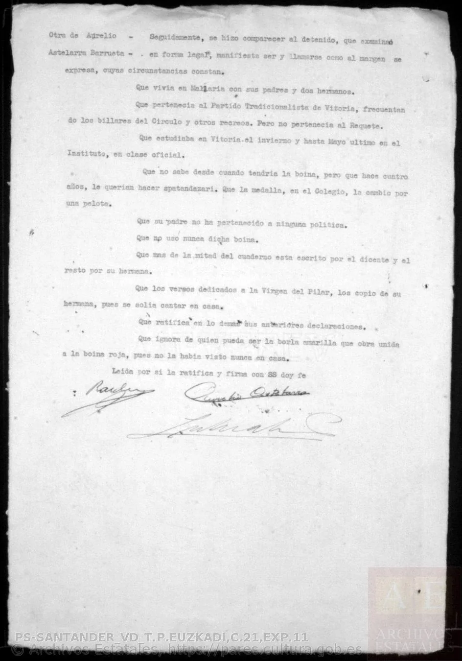 Imagen 38 · Aurelio y el hogar de Mañaria