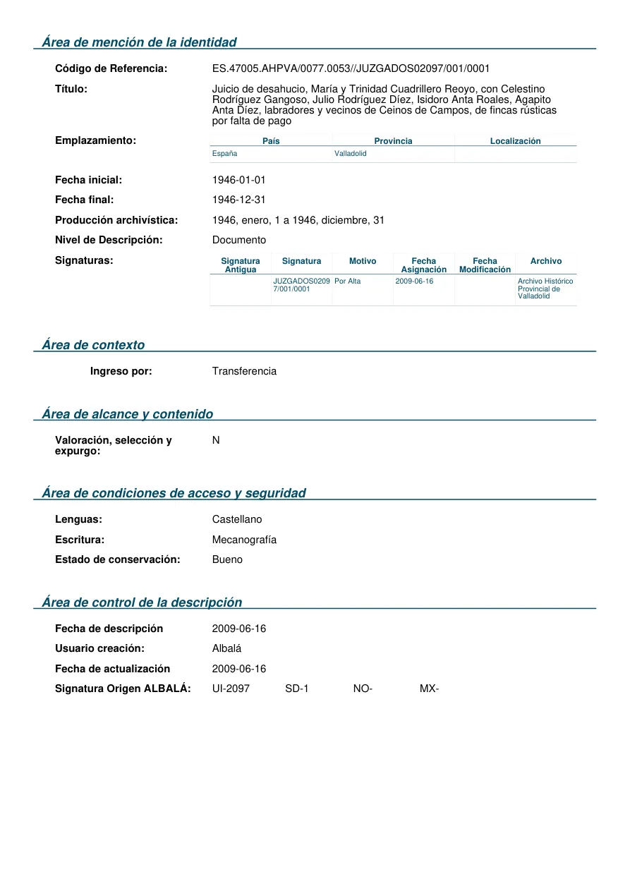 Ficha de catálogo · siega-maria-trinidad-desahucio-1946-p1.png